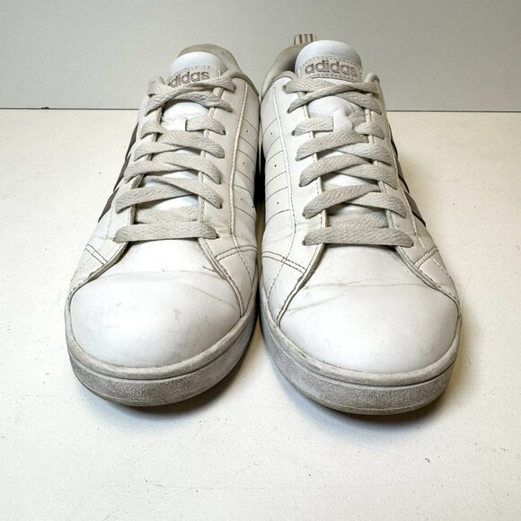 Adidas VS Advantage Sneakers Shoes Womens Size US 8 White Rose Gold - Picture 3 of 8